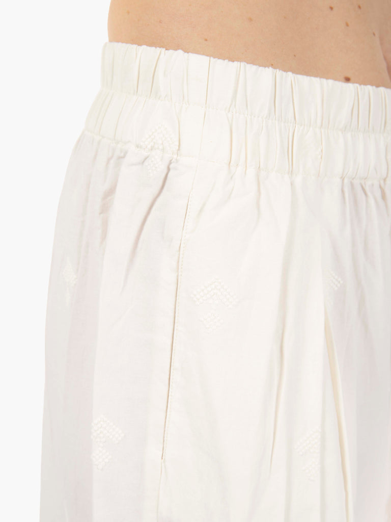 SESSUN - Pantaloni Isla brody fleur de sel