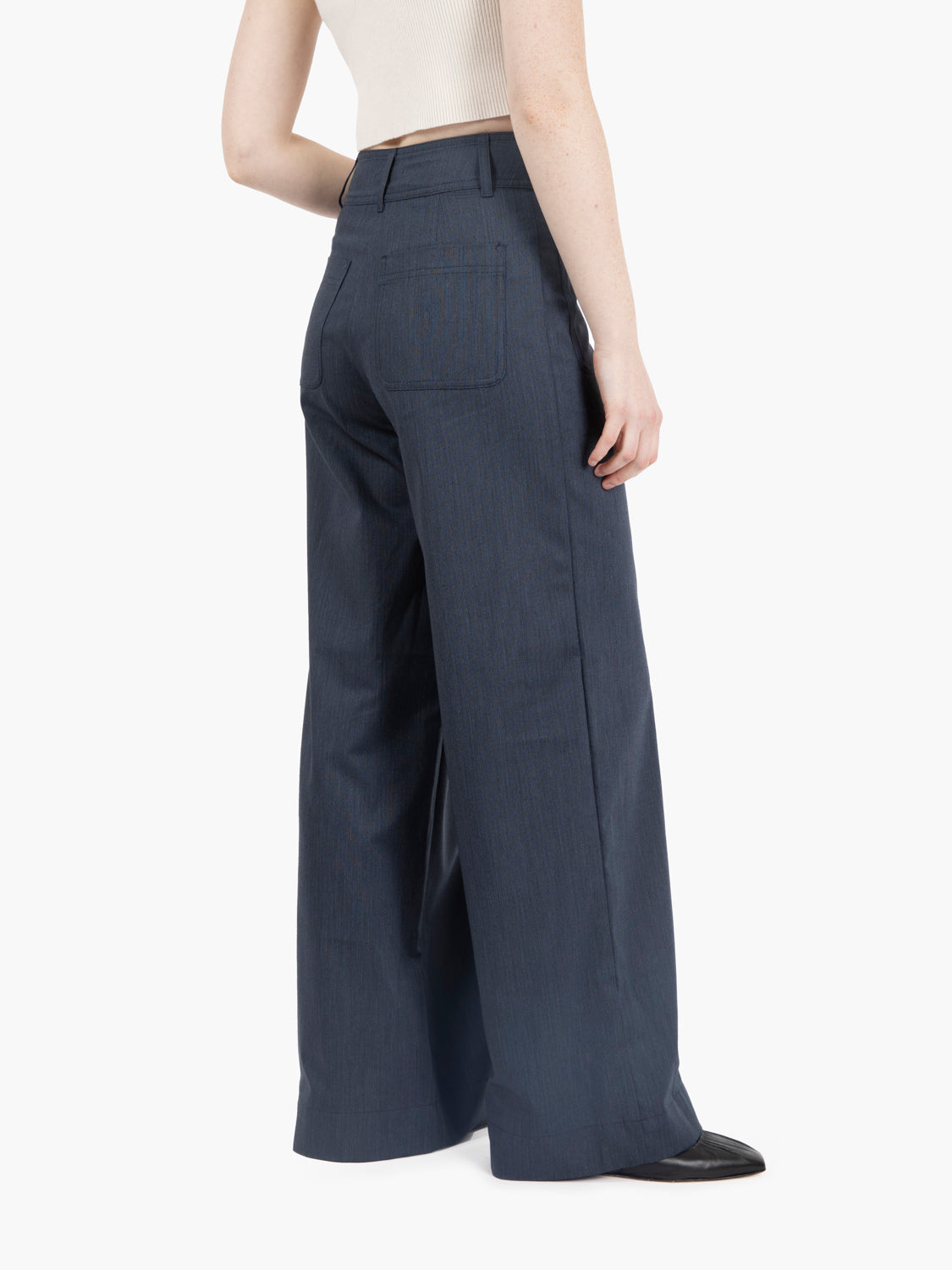 Manhatti worker blue trousers