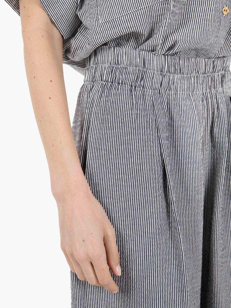 SESSUN - Pantaloni Ridooseer coutil blue