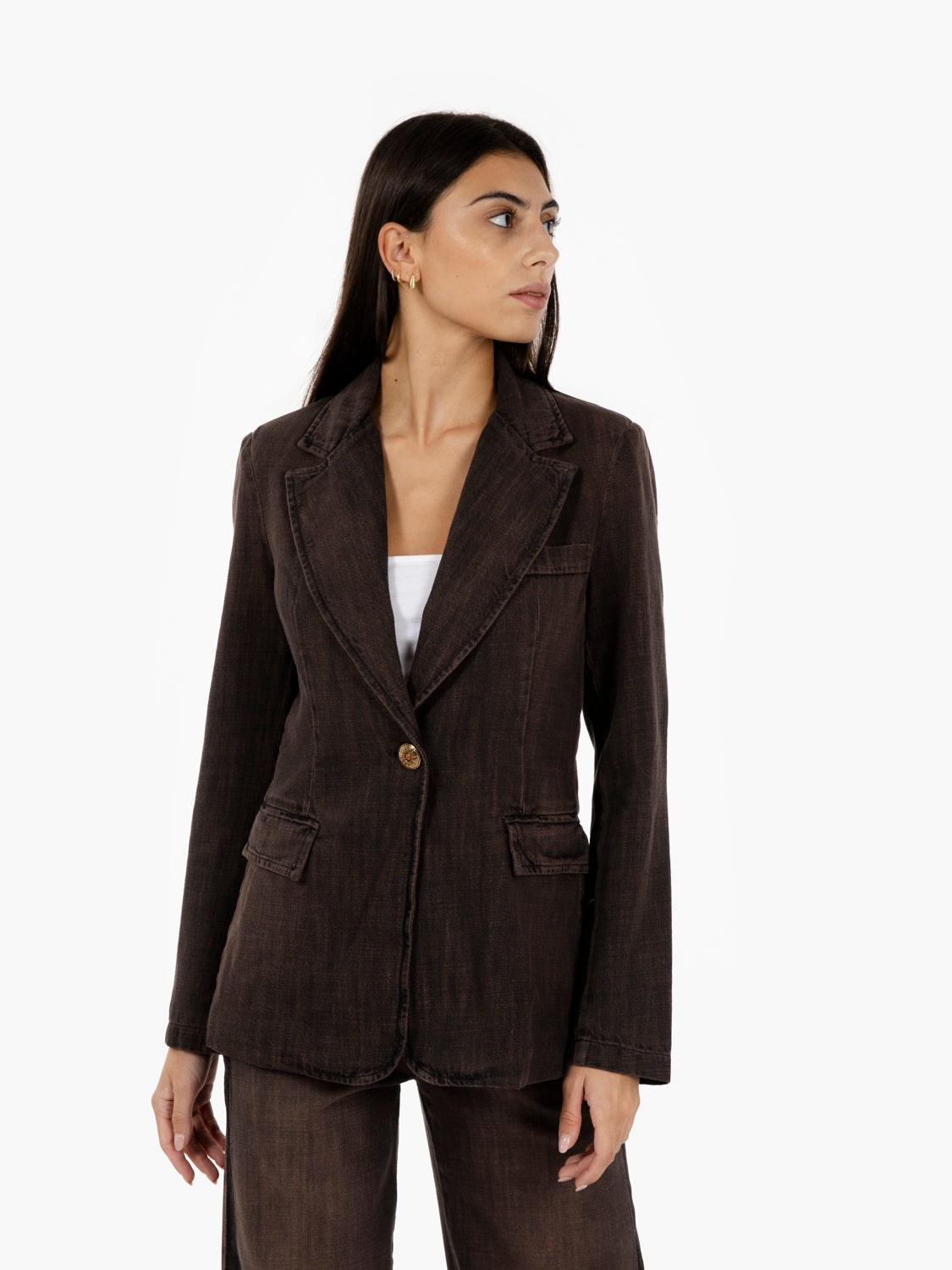 Blazer 1P Japan black dirty brown