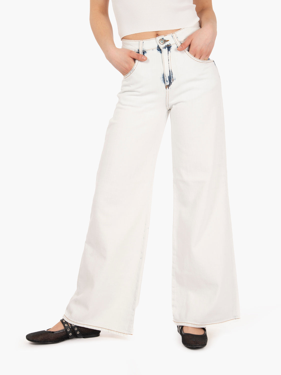 Five OB Japan denim super white