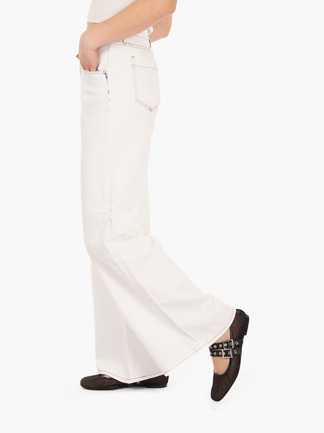 Five OB Japan denim super white