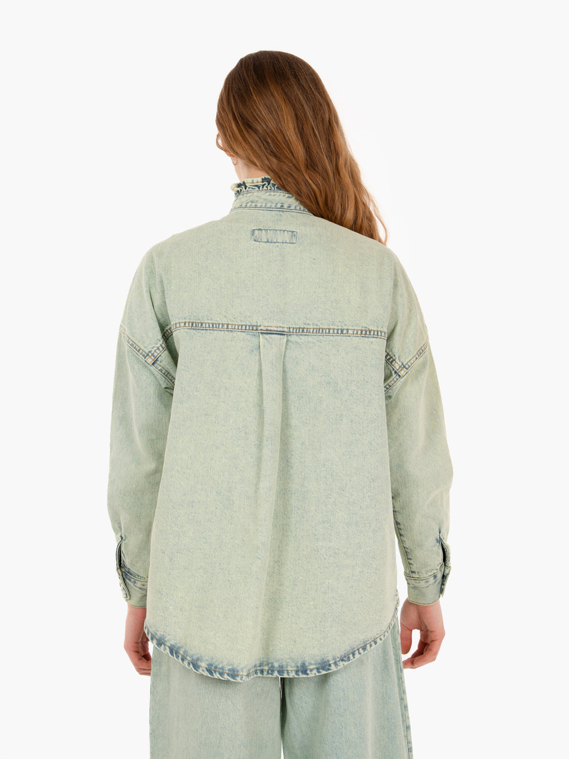 Giacca patriot denim marble