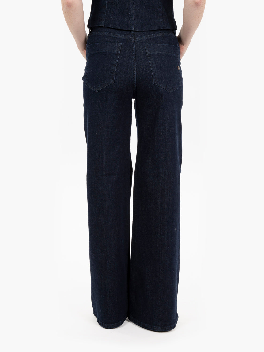 Jeans wide Five Ob 9oz dark blue