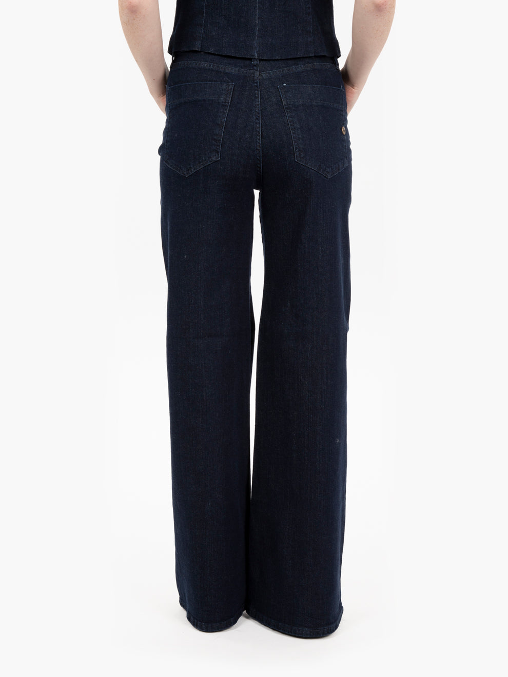 Jeans wide Five Ob 9oz dark blue
