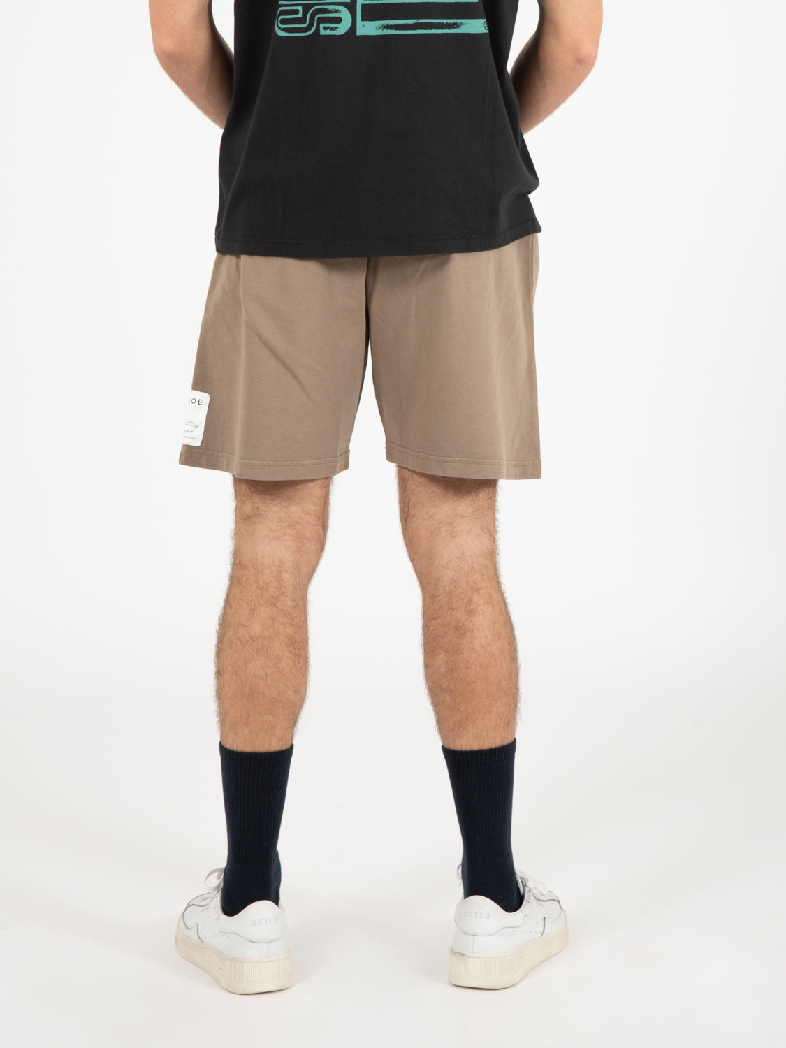 Bermuda Simon garment dyed coffee