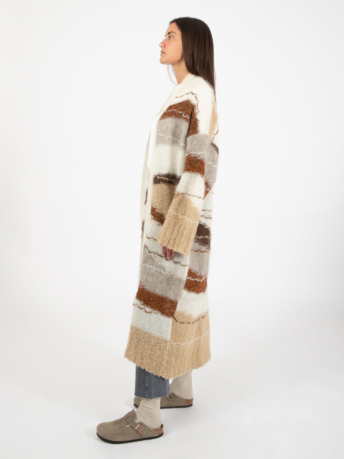 Cardigan fantasia multicolor