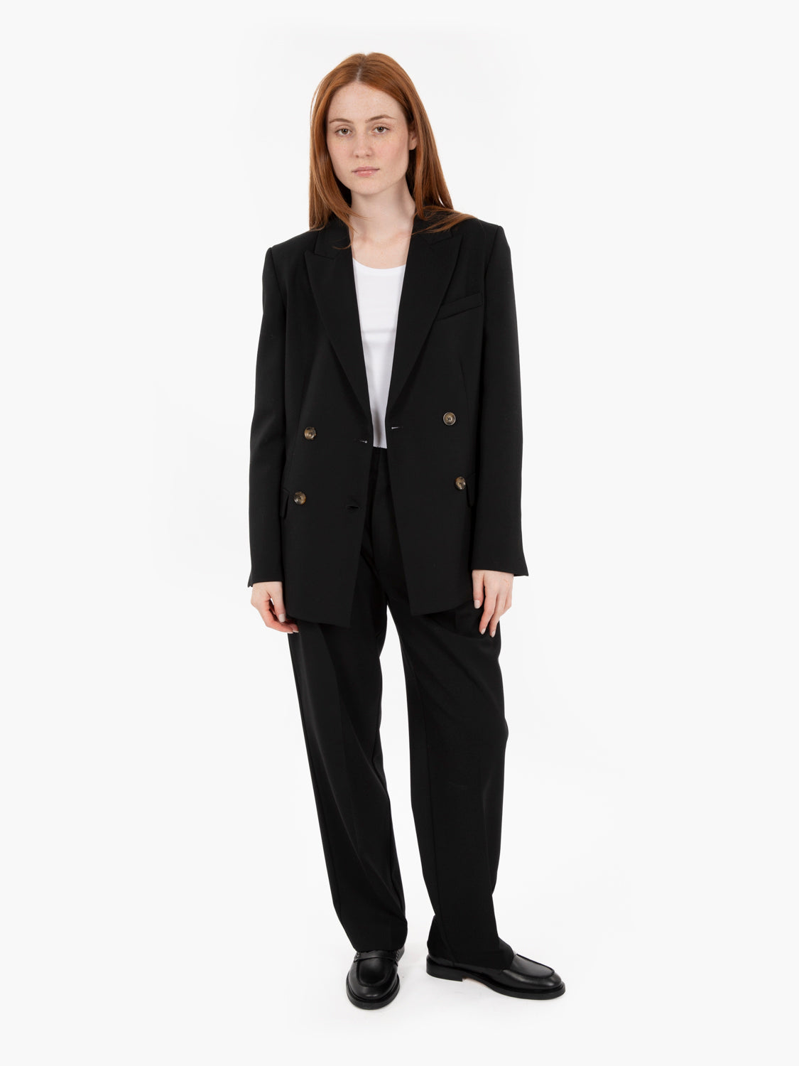 Blazer doppiopetto nero