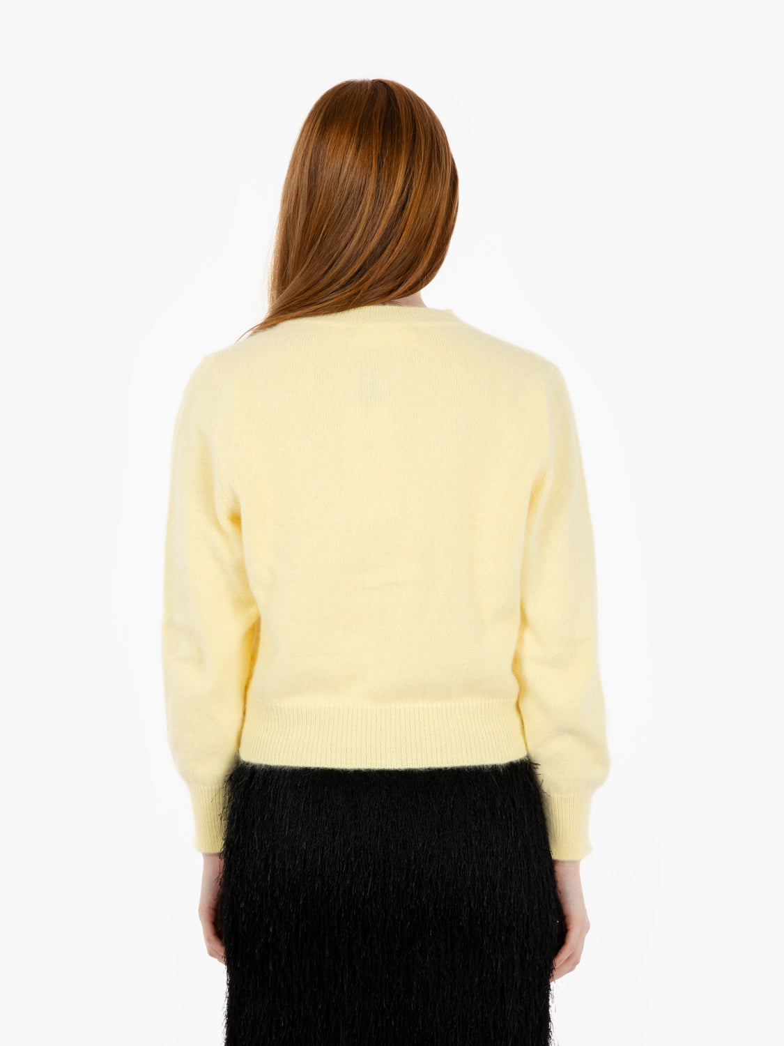 Cardigan mohair pulcino