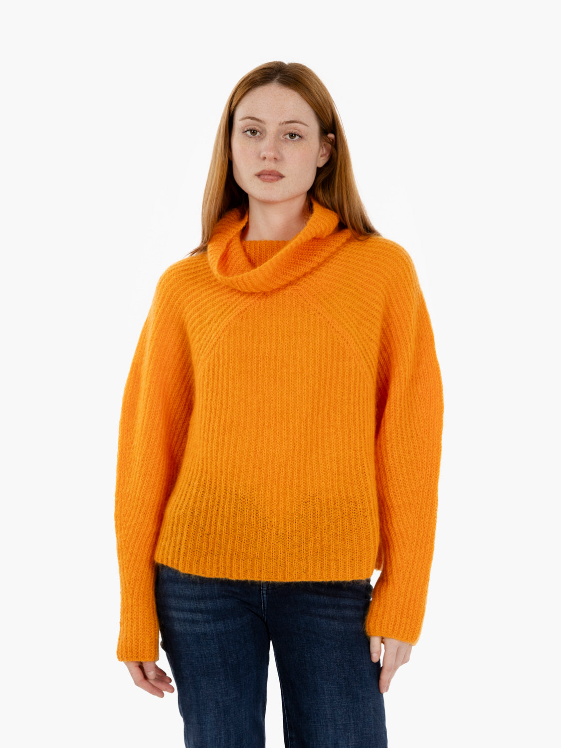 MANDARIN MOHAIR SWEATER M3F0006_FU32S