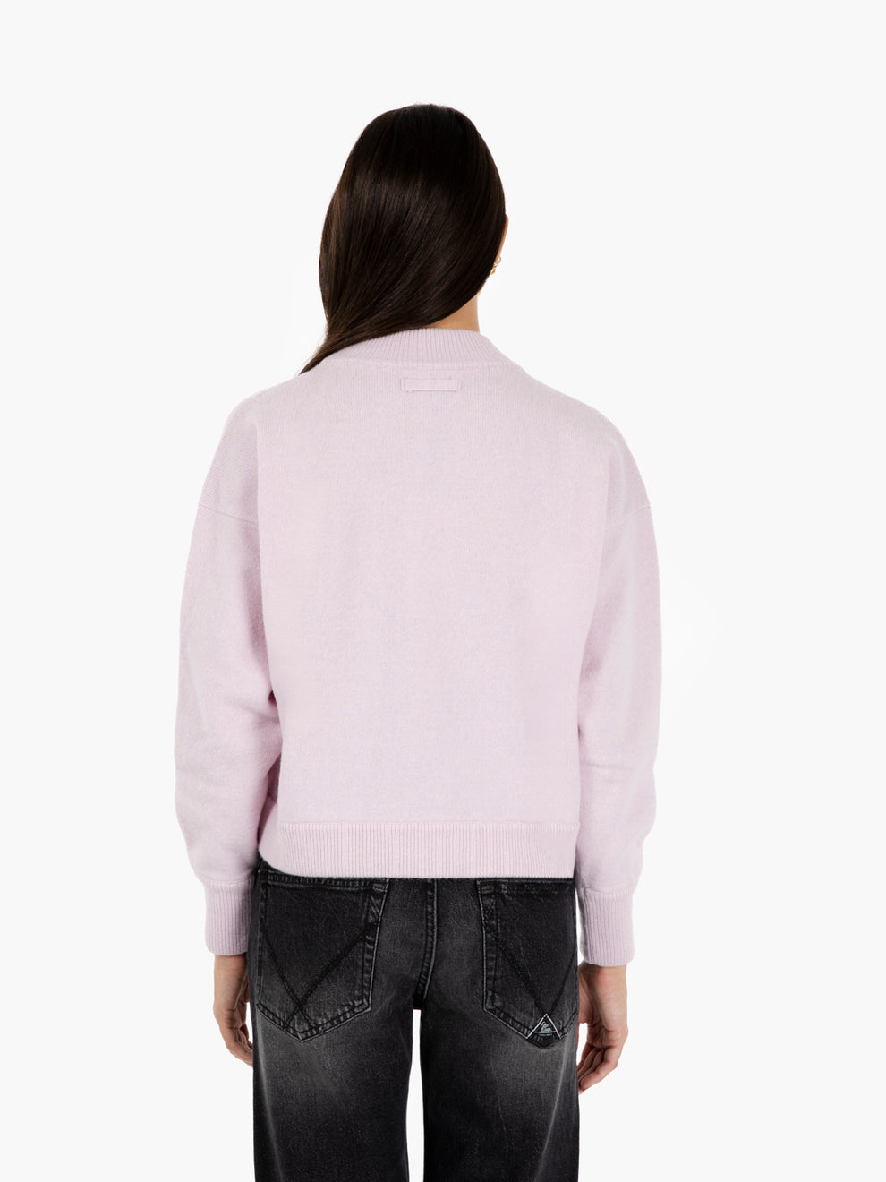 Maglione girocollo confetto