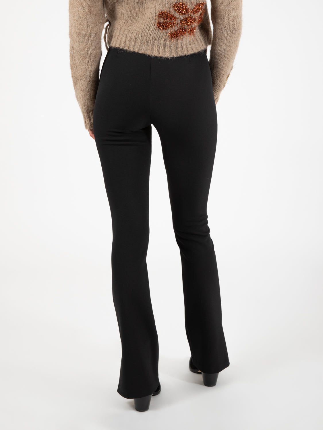 Pantaloni flare neri