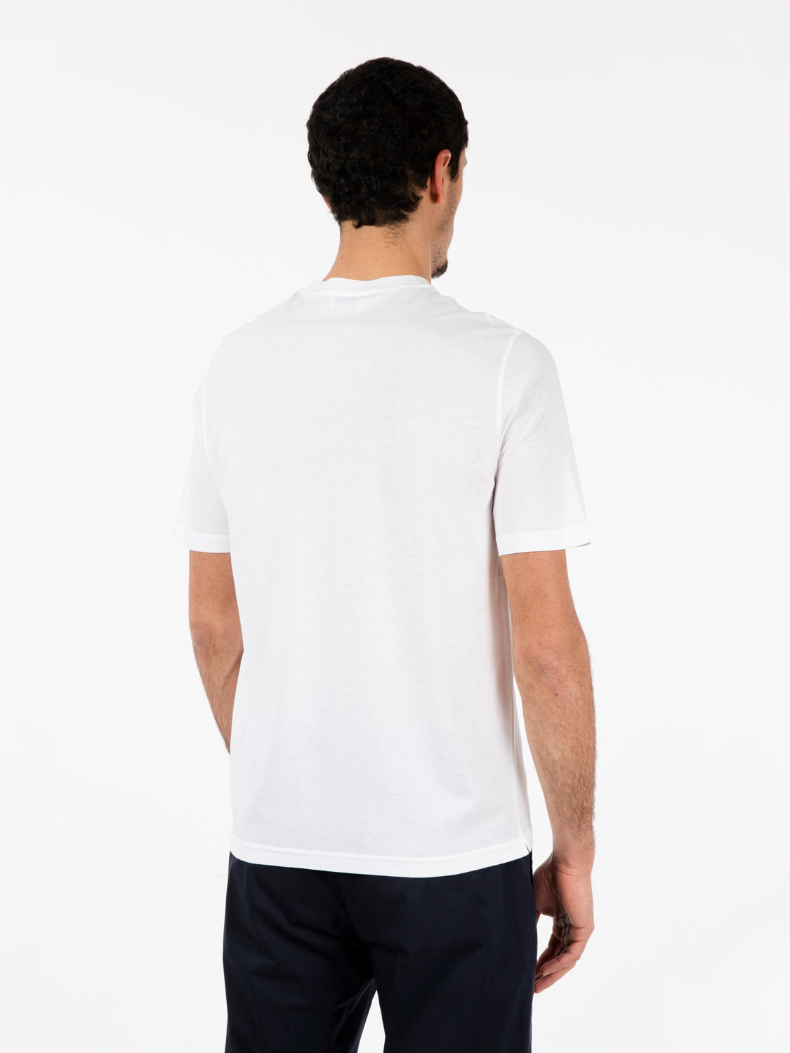 White cotton T-shirt