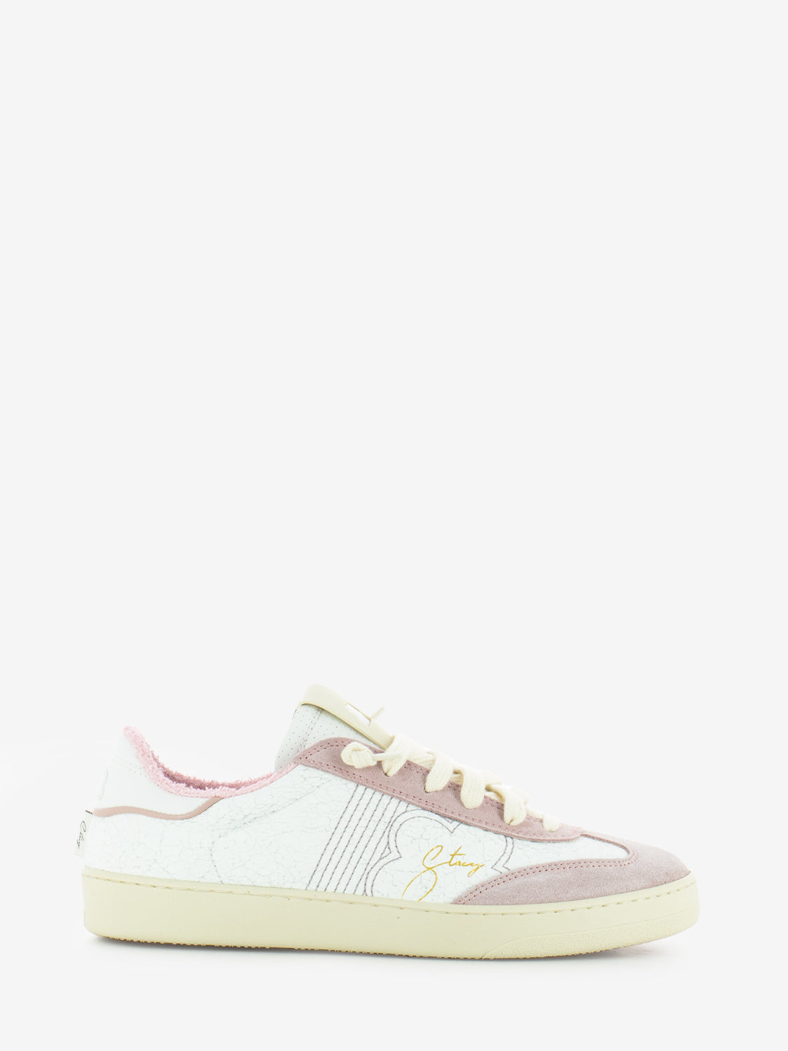 Sneakers Lotus white / barbie