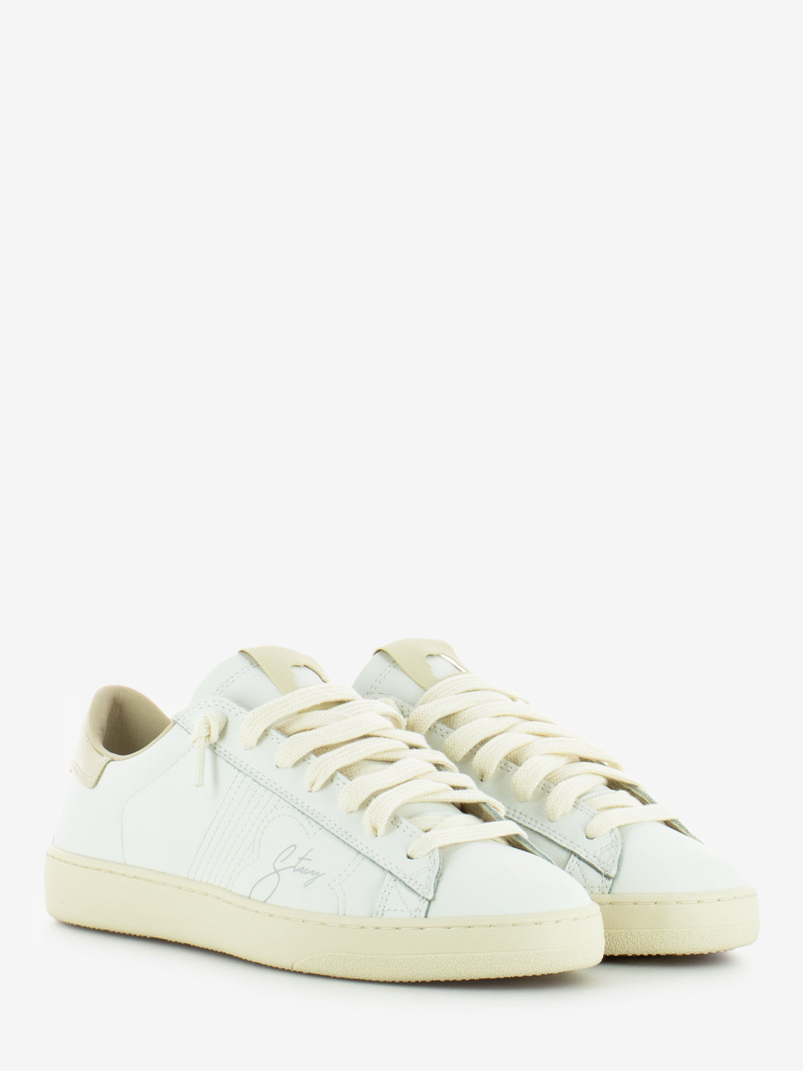Lotus Sneakers White / Beige