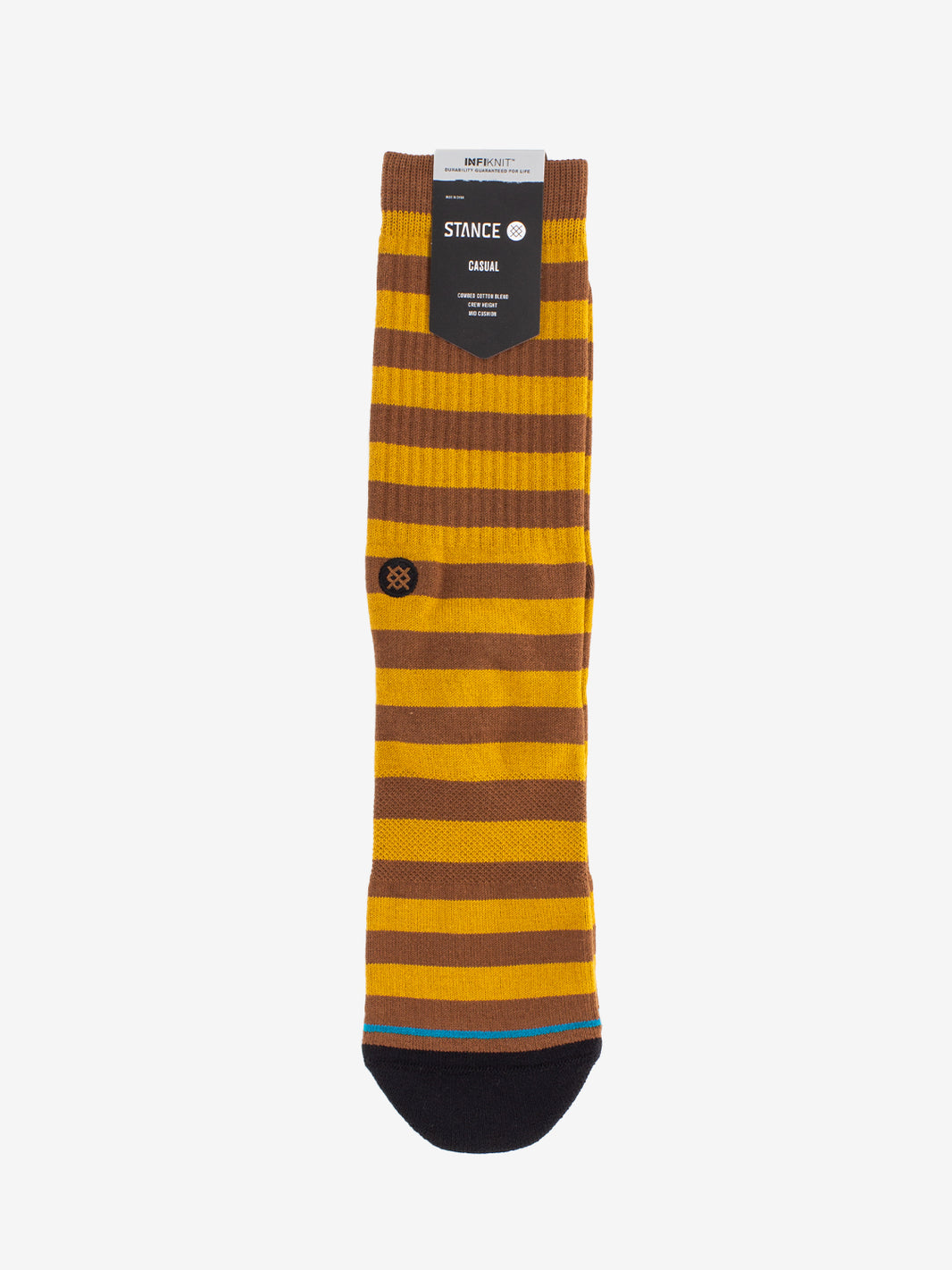 Breton brown socks