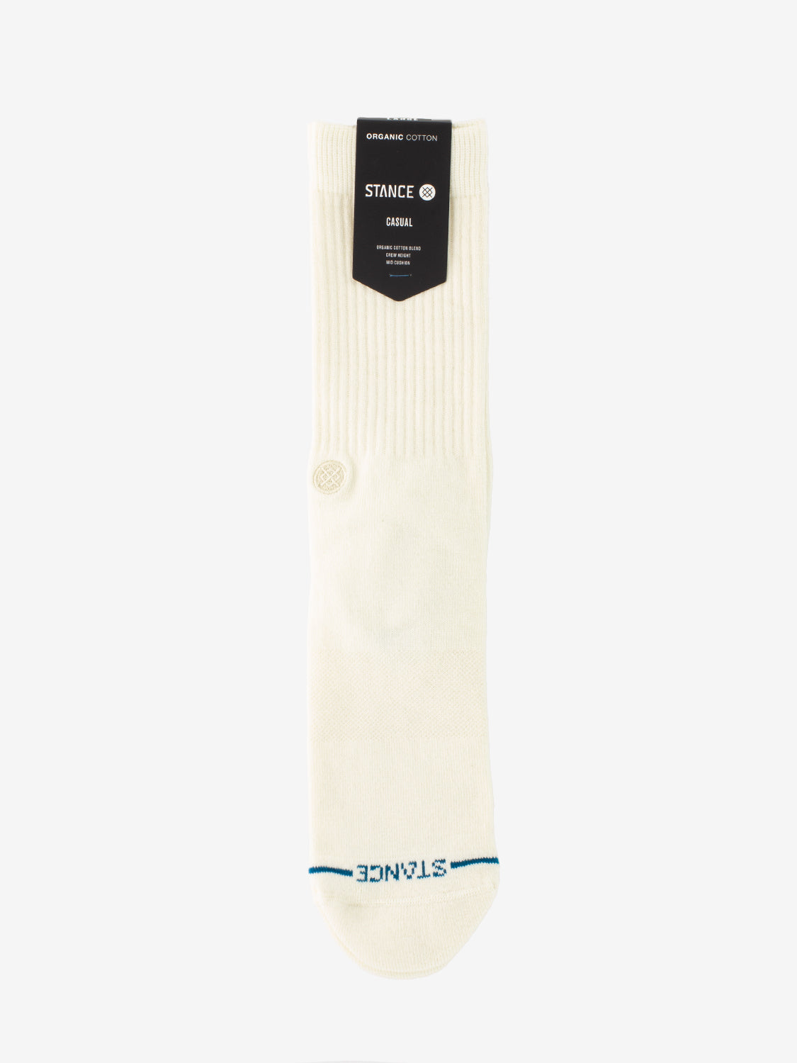 Icon Organic Crew Canvas Socks