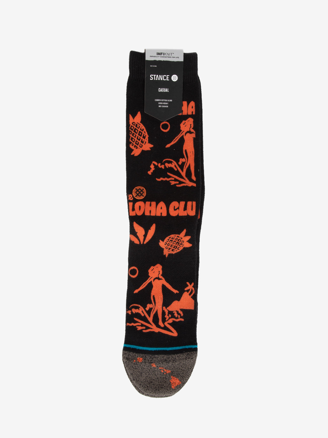 Calzini Live Aloha washed black
