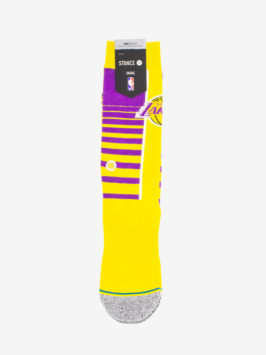 STANCE NBA Lakers Socks Yellow/Purple STIMM