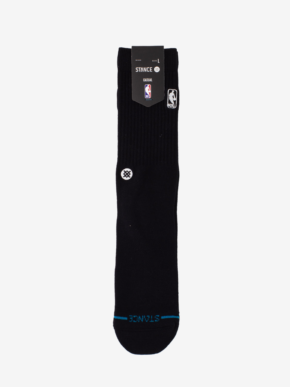 Stance NBA Logoman ST black socks - Main Image