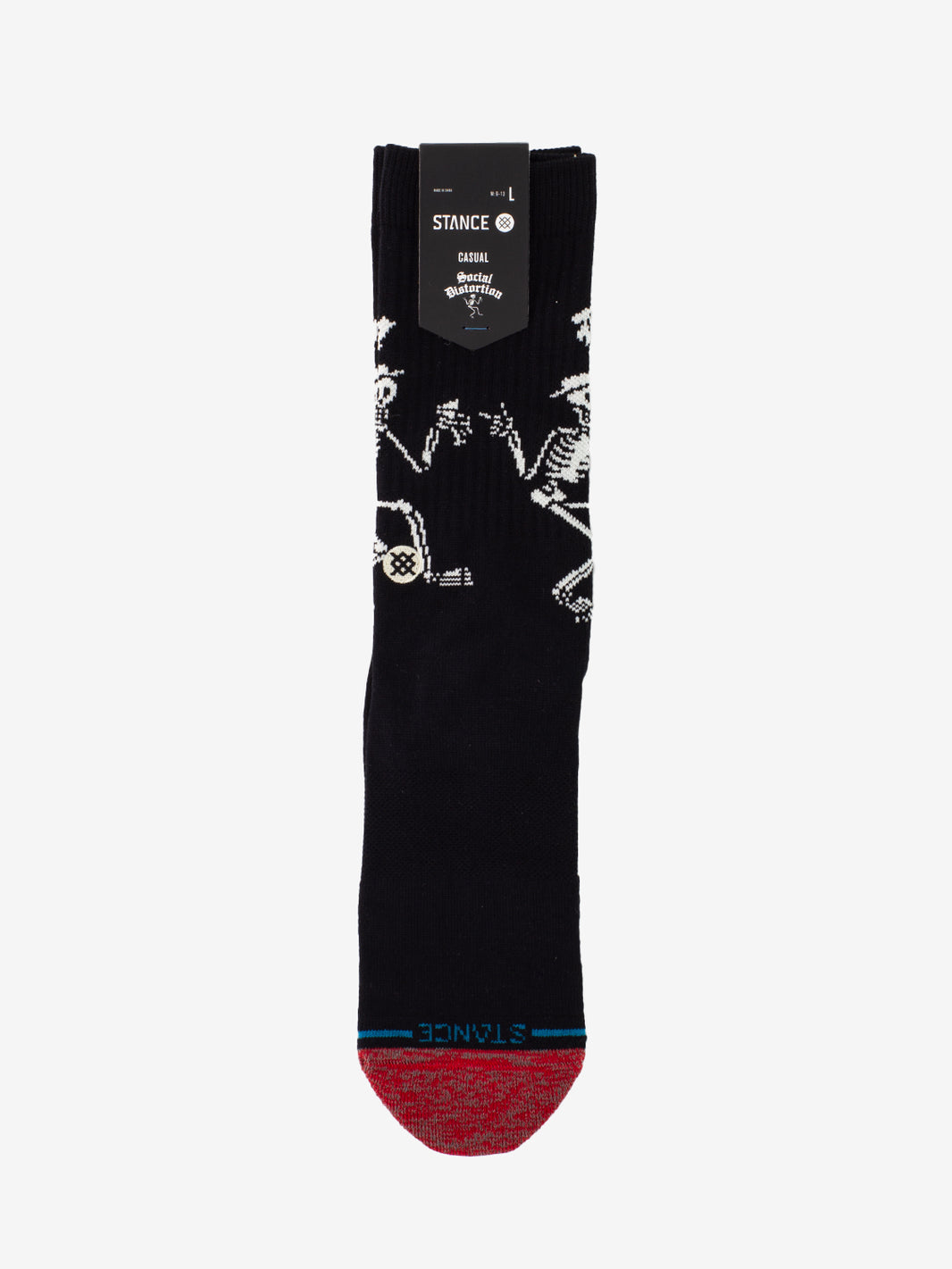 Skelly Dancing crew black socks