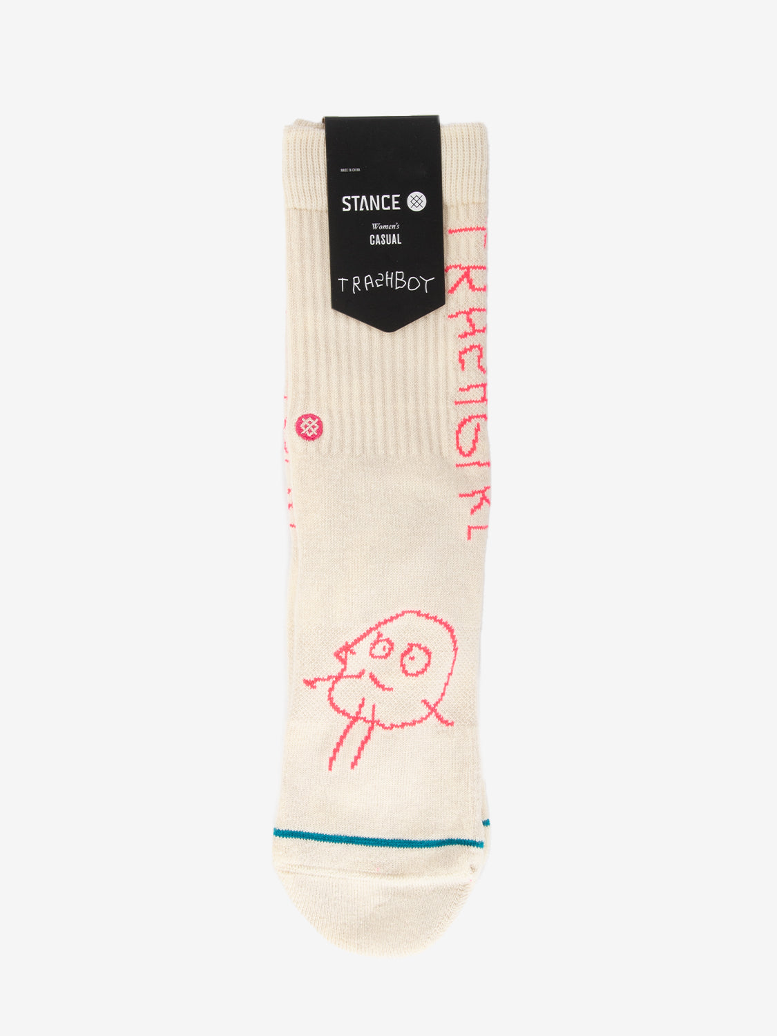 Trashgirl socks oofwhite
