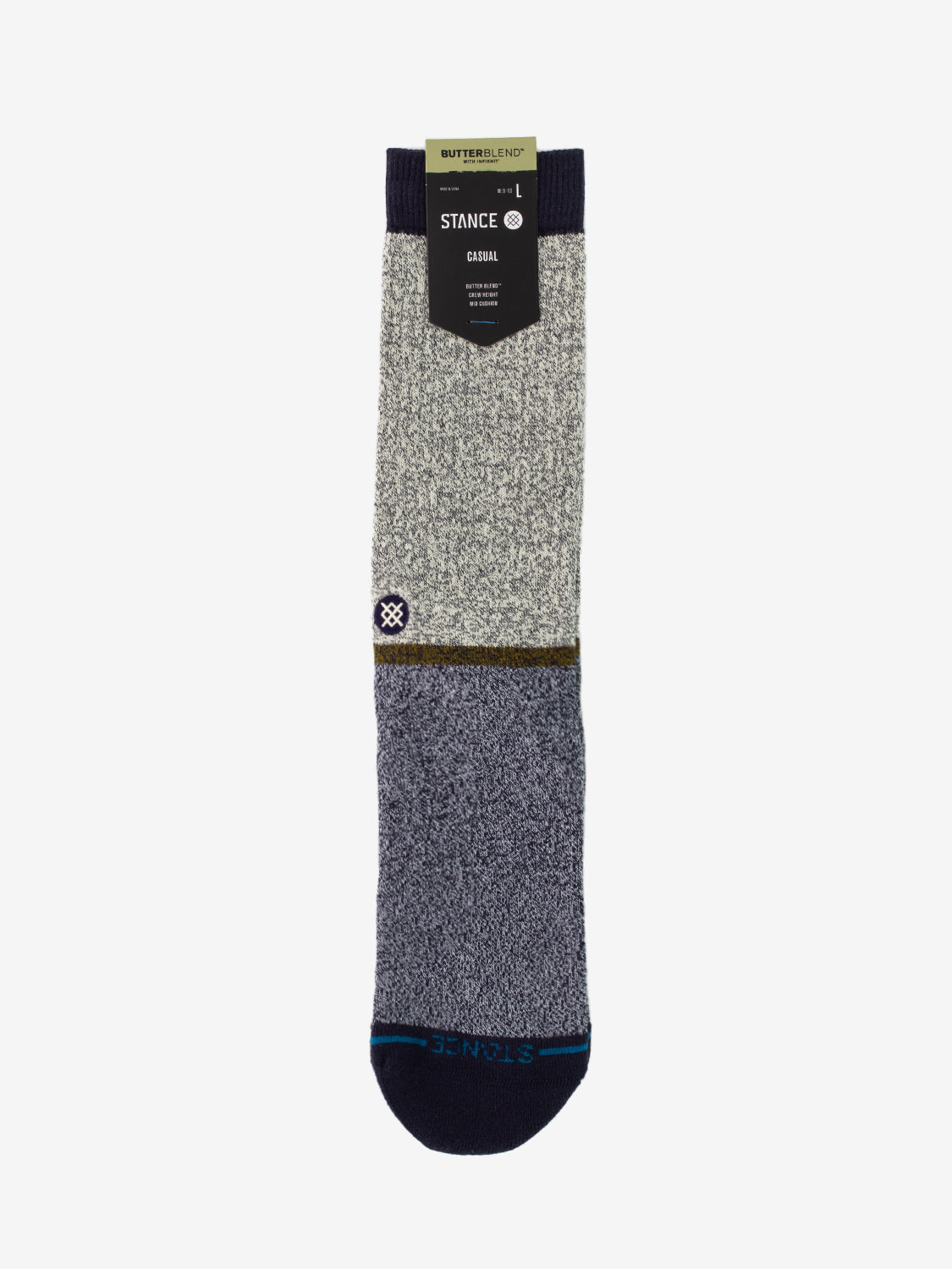 Uptown Crew Socks Navy