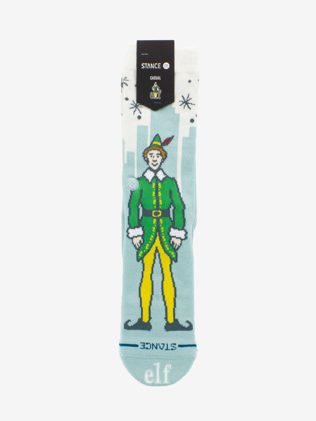 Socks Big City Elf crew iceblue