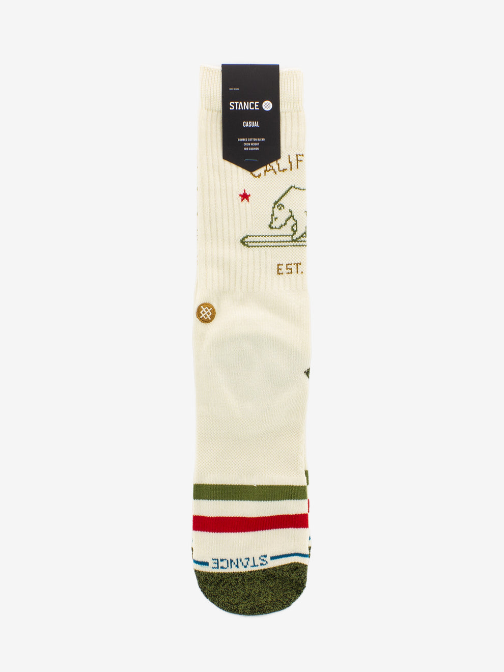 Socks California Republic 2 Offwhite