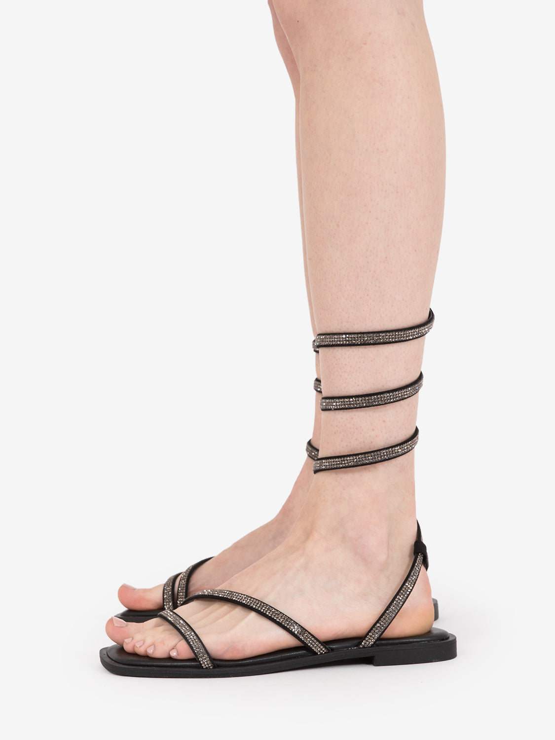 Azaria black sandals
