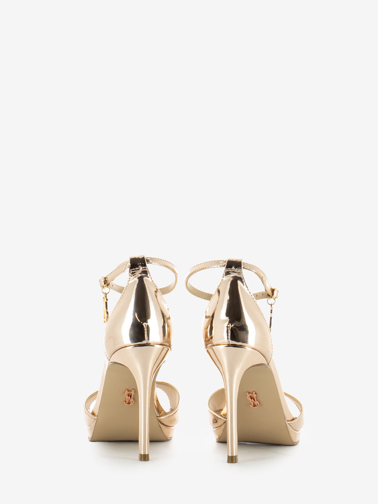 STEVE MADDEN - Sandalo Evers con tacco rose gold