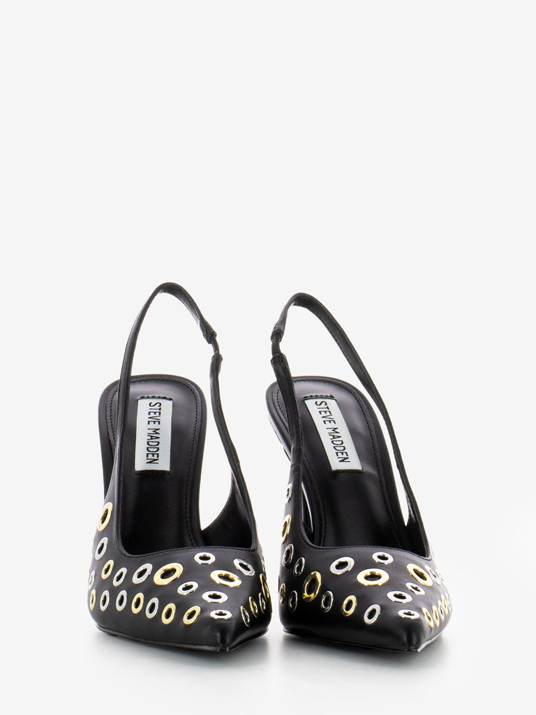 STEVE MADDEN - Slingback Alchemy black / silgld