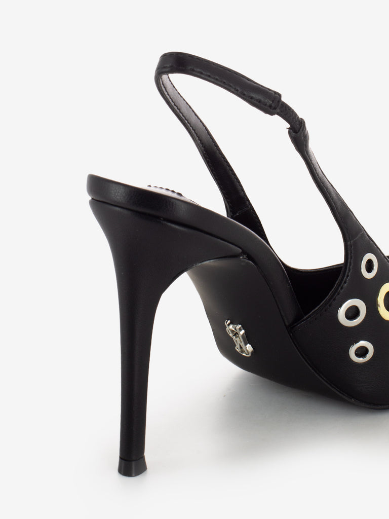STEVE MADDEN - Slingback Alchemy black / silgld