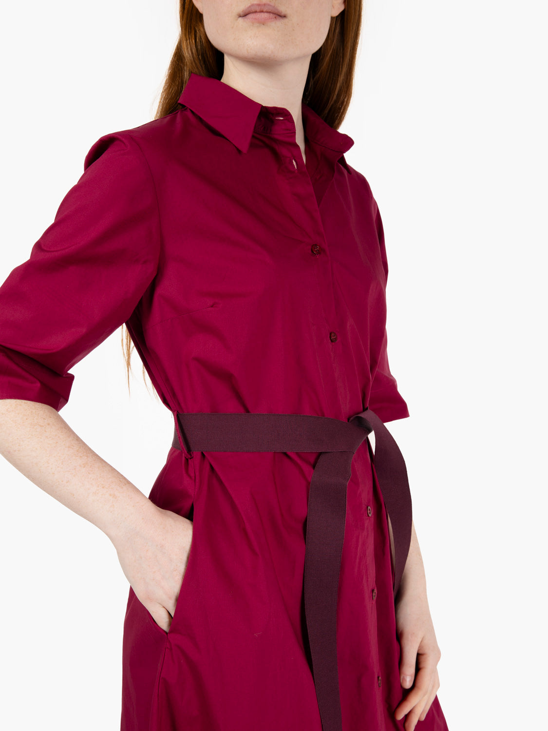 Sangria shirt dress