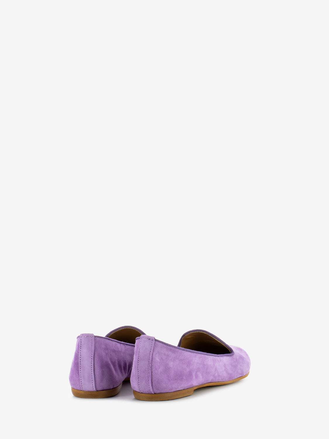Bougainvillea suede ballerina