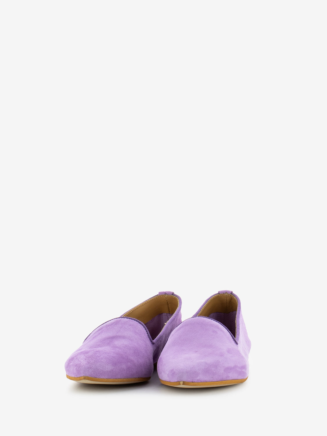 Bougainvillea suede ballerina
