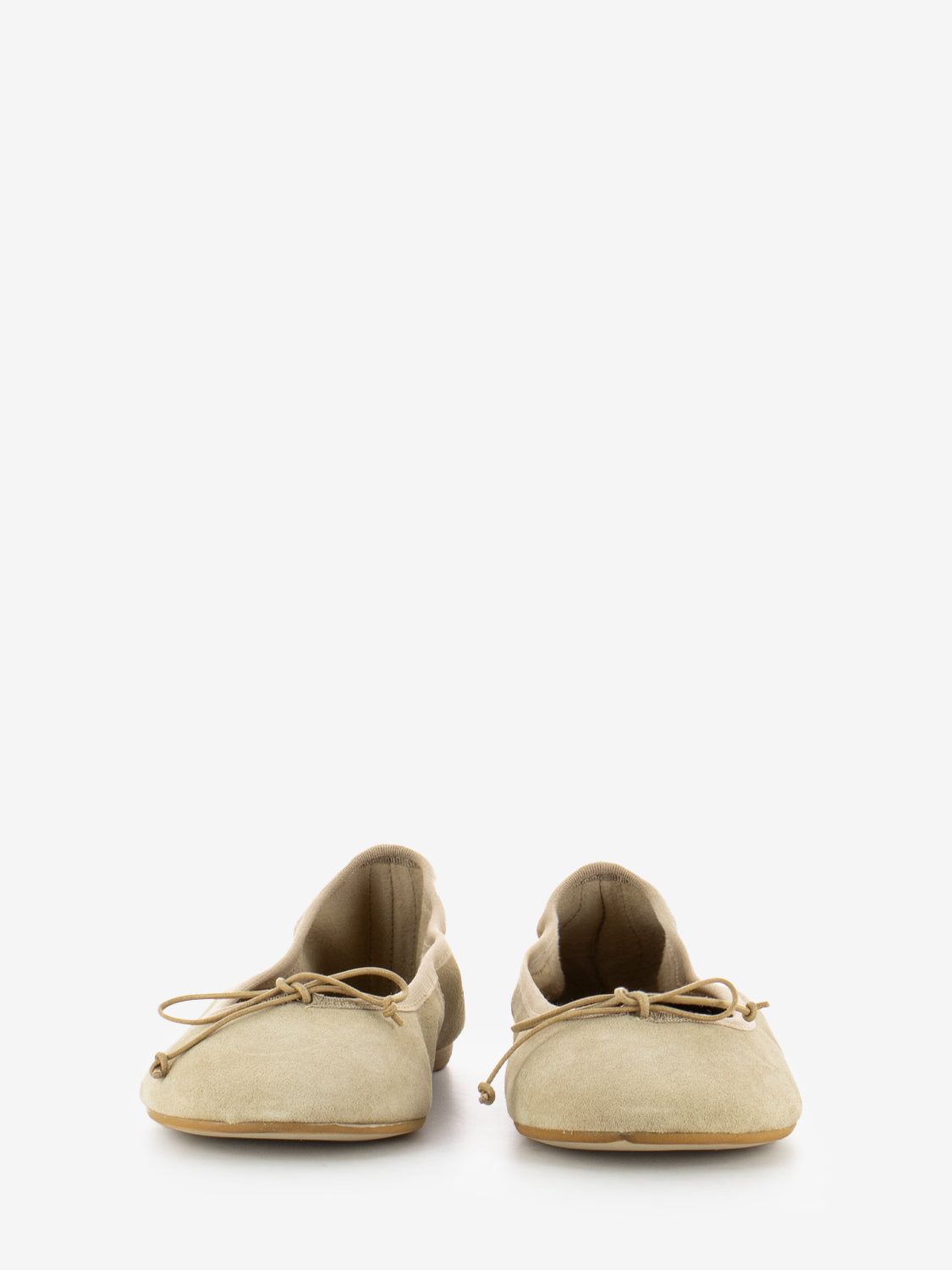 Suede ballerina foundation