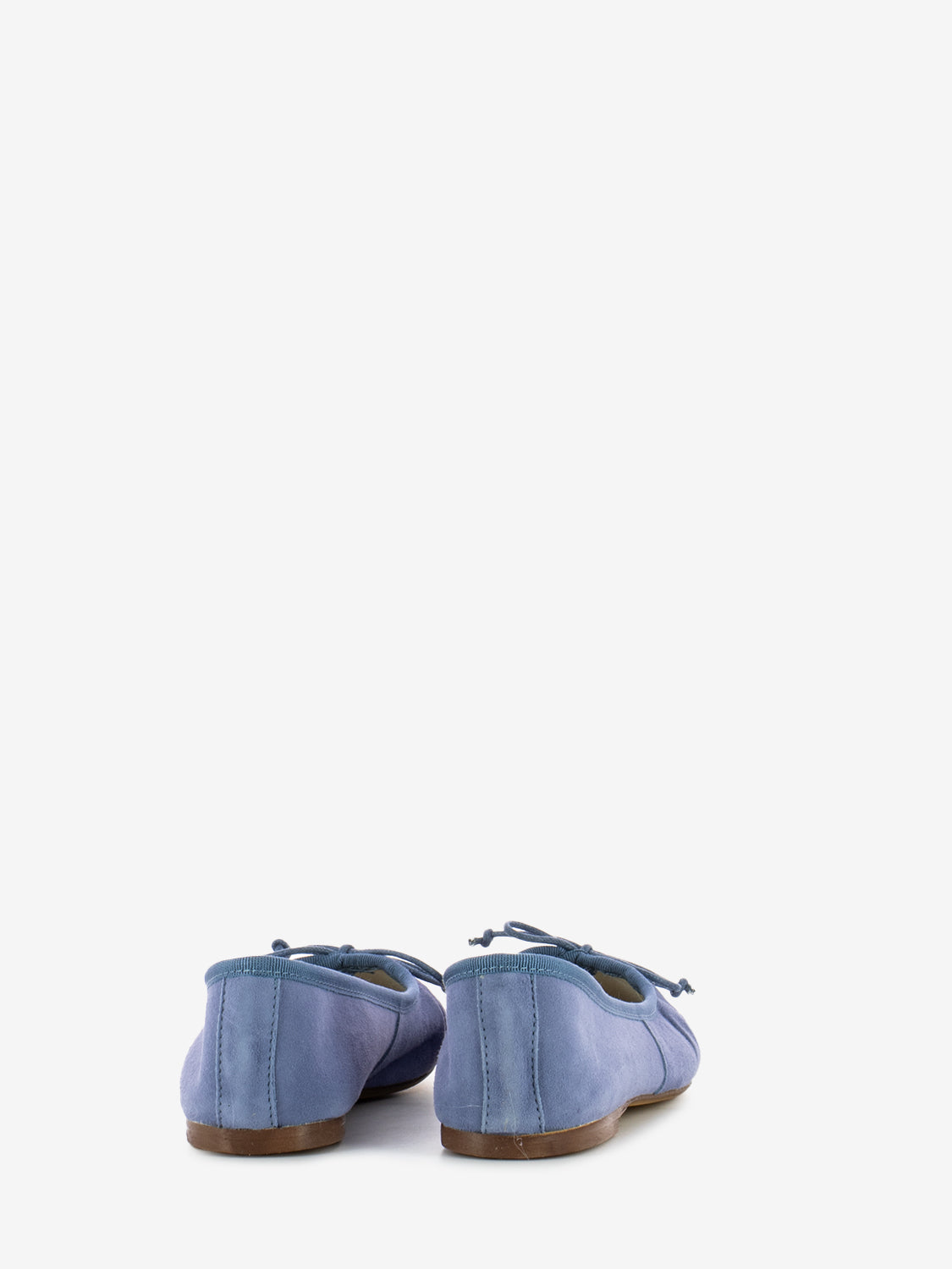 Suede jeans ballerina
