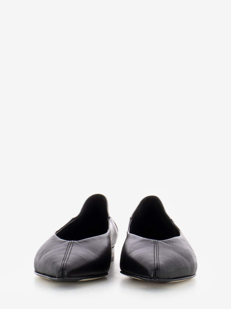 STIMM - Ballerine a punta in pelle nero