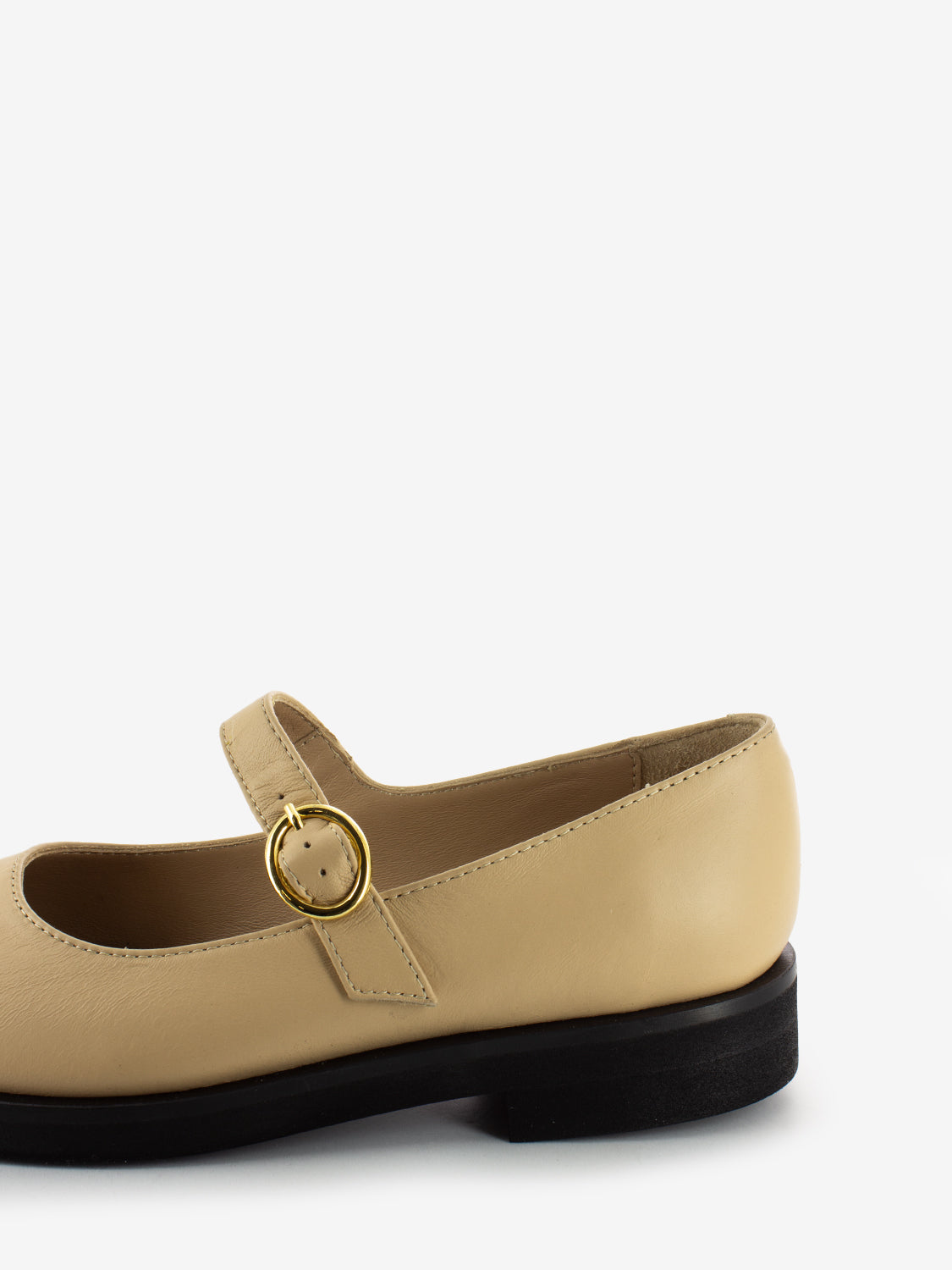 Baby ballerinas with beige strap