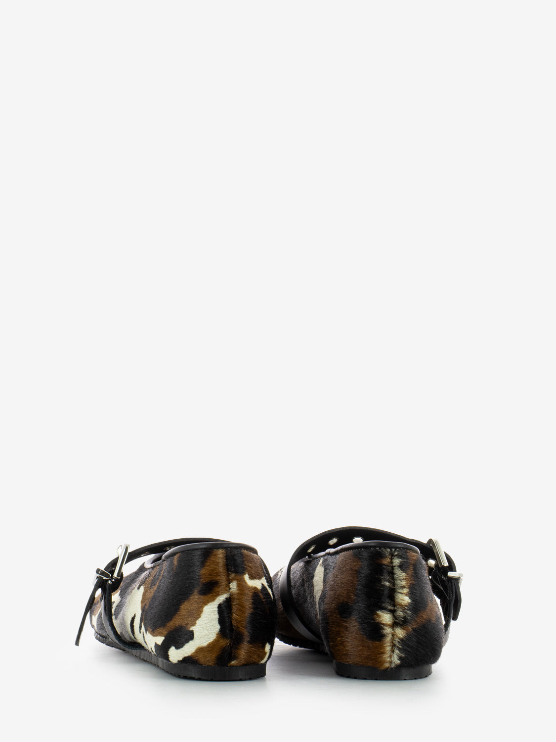 Ballerine in cavallino mucca