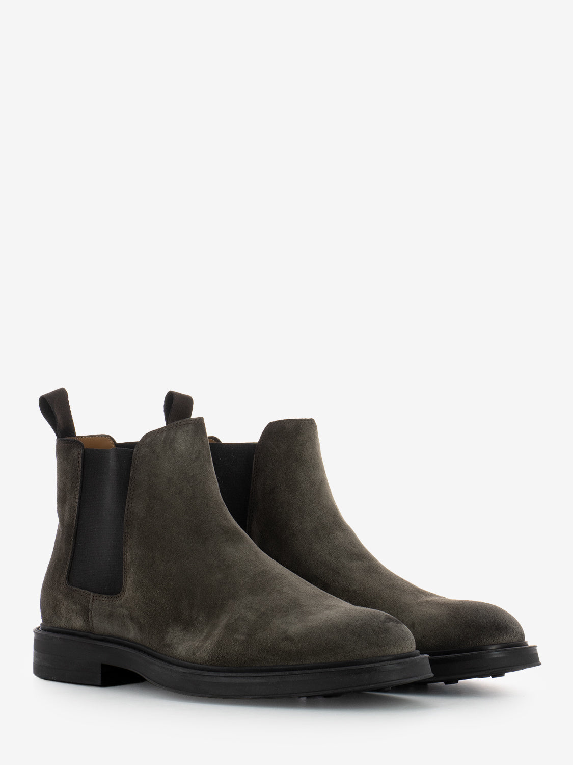 Beatles in anthracite suede