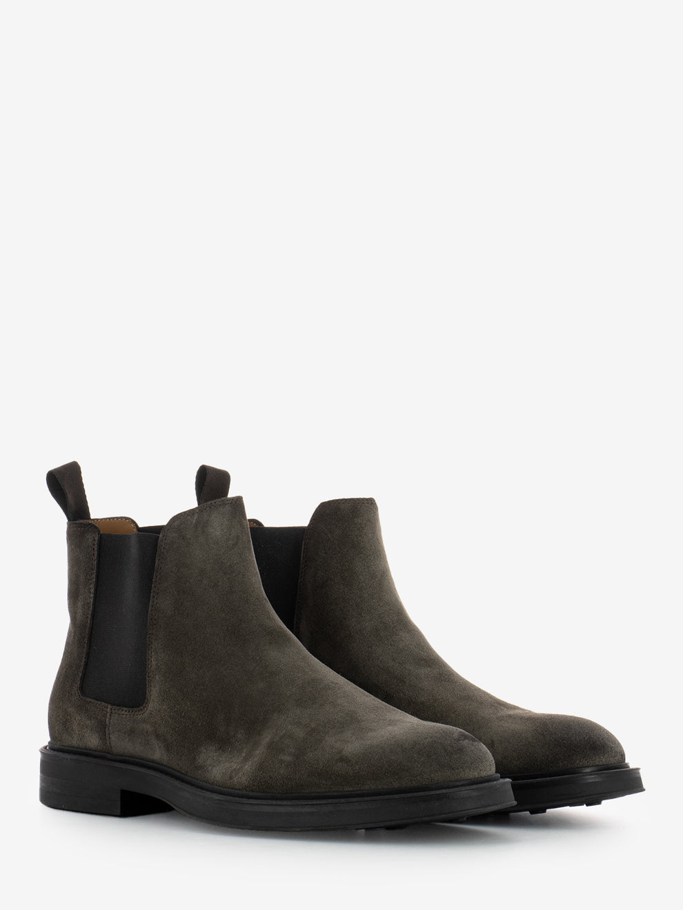 Beatles in anthracite suede