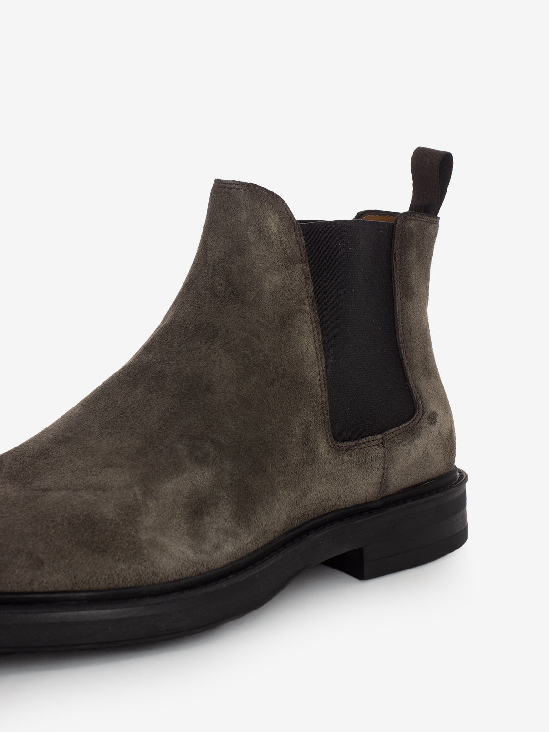 Beatles in anthracite suede