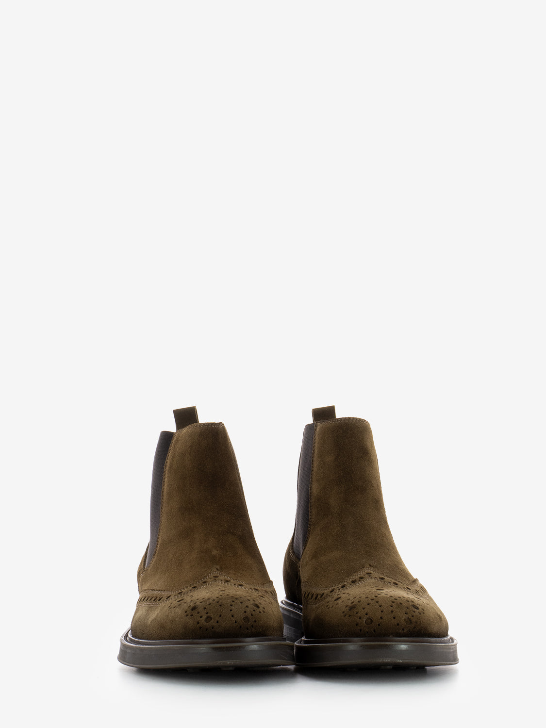Beatles in biscuit suede