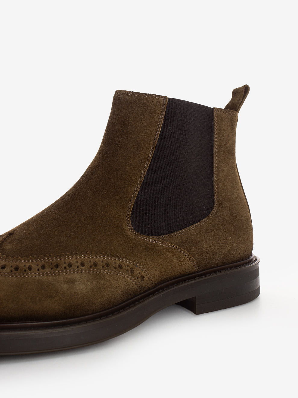 Beatles in biscuit suede