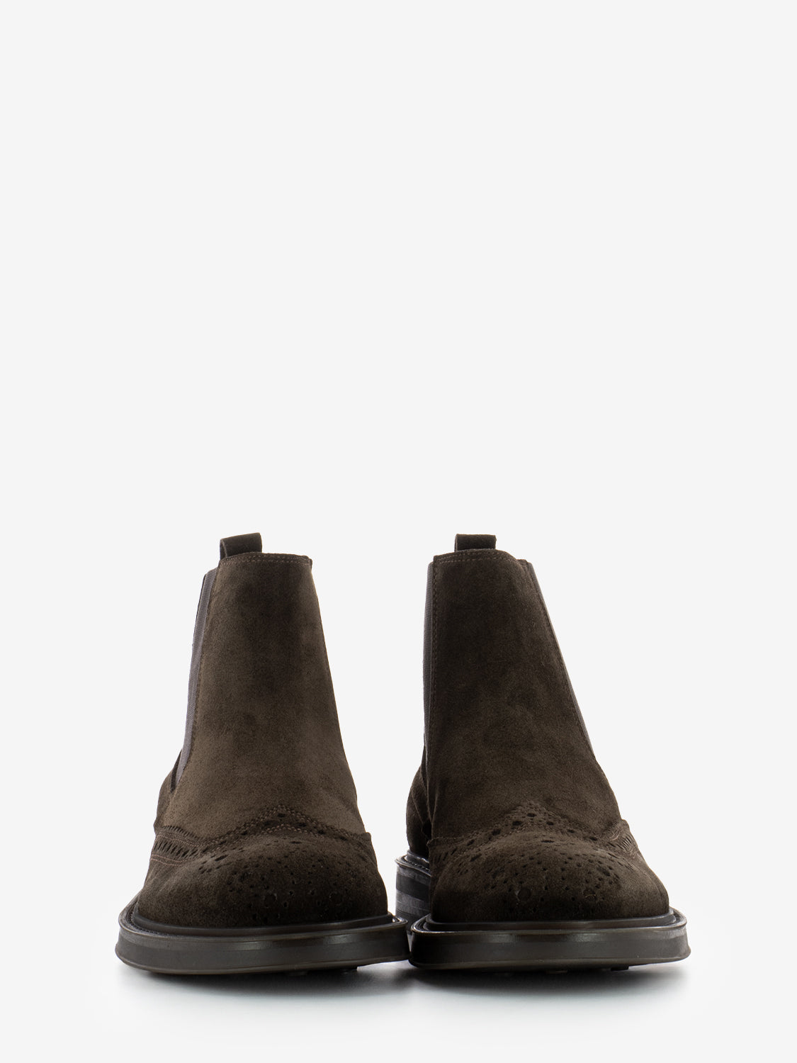 Dark Brown Suede Beatles