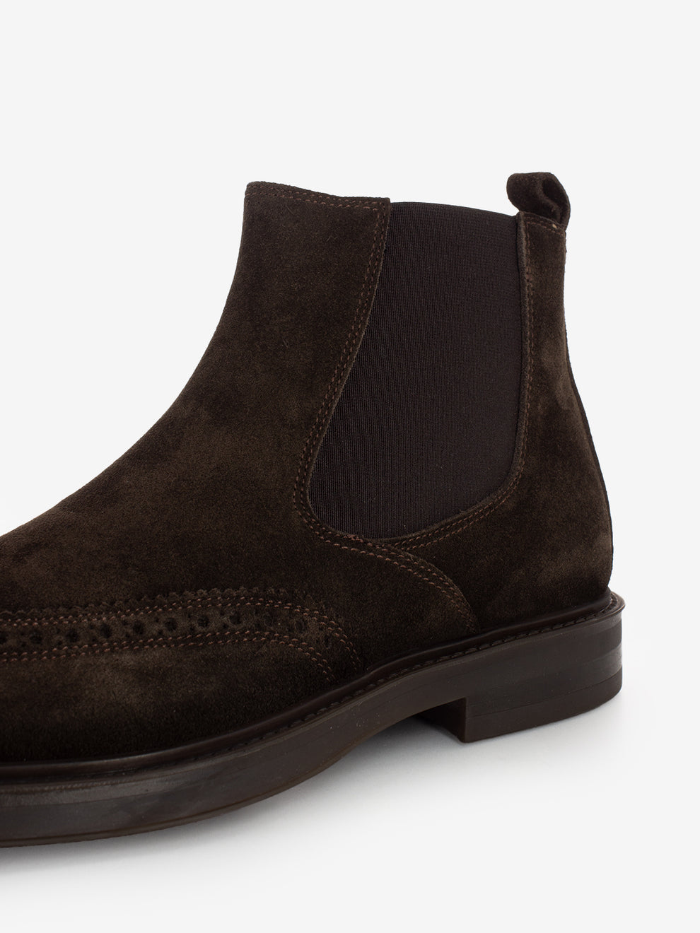 Dark Brown Suede Beatles