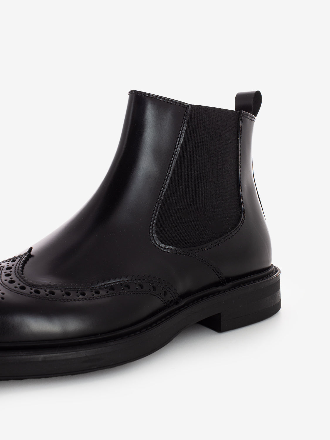 Black leather Beatles