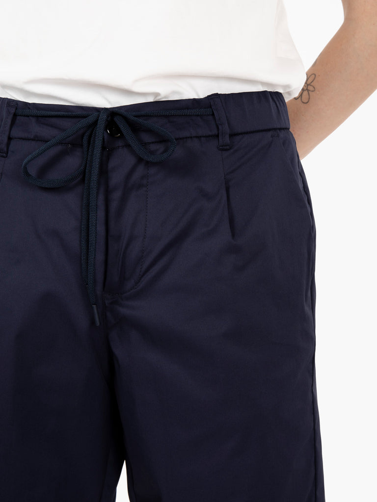 STIMM - Bermuda con coulisse blu